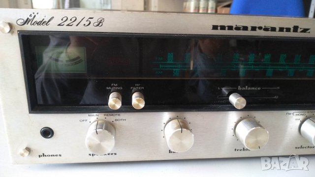 Ресивър Marantz 2215B, снимка 3 - Ресийвъри, усилватели, смесителни пултове - 39775248