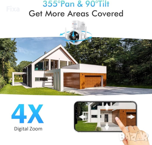 “Ctronics” външна камера 4MP, снимка 5 - IP камери - 44845257