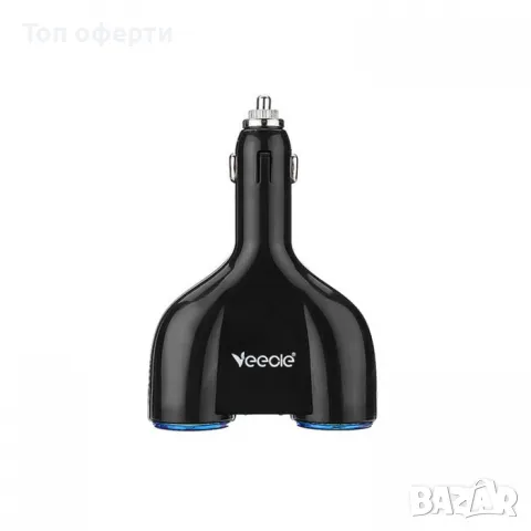 Разклонител с 2 USB порта и 2 гнезда за запалка - 1981, снимка 2 - Аксесоари и консумативи - 49333712