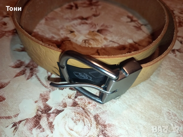 TCM Оригинал Нов Дамски Колан Изцяло от Естествена Кожа 115см, снимка 4 - Колани - 52675797