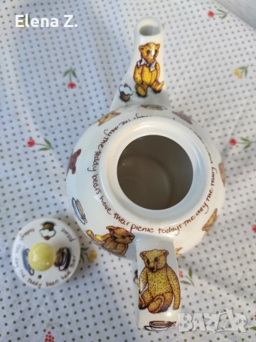 Сладък чайник Пикникът на мечетата Paul Cardew, снимка 4 - Други - 52860351