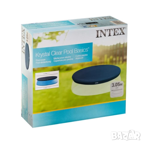 Покривало за басейн Intex 244, 305, 366, снимка 8 - Басейни и аксесоари - 50592301