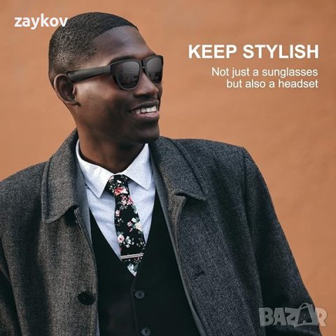 SKYWAY Smart Bluetooth слънчеви очила за мъже, жени, безжични аудио очила, снимка 5 - Слънчеви и диоптрични очила - 43854672