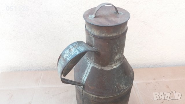 стар възрожденски гюм метален - 4 литров , снимка 6 - Антикварни и старинни предмети - 38571794