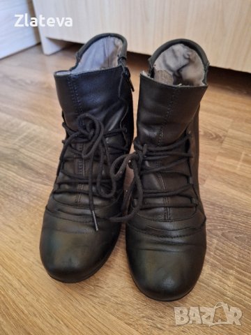 Боти естествена кожа 