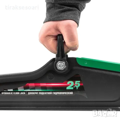 Немски Нископрофилен Крик Крокодил 2.5 Тона 90-400 мм ROCKFORCE, снимка 5 - Други инструменти - 47300683