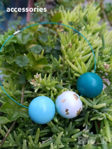 Морско колие “Blue Waves”, снимка 2 - Колиета, медальони, синджири - 51324472