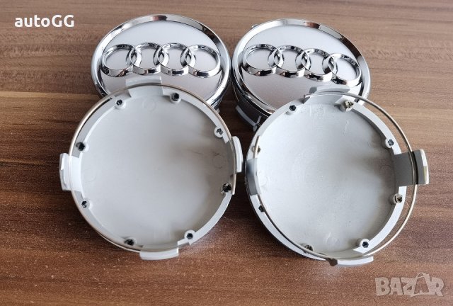 Капачки за джанти Ауди/Audi 75мм, снимка 5 - Аксесоари и консумативи - 37671380