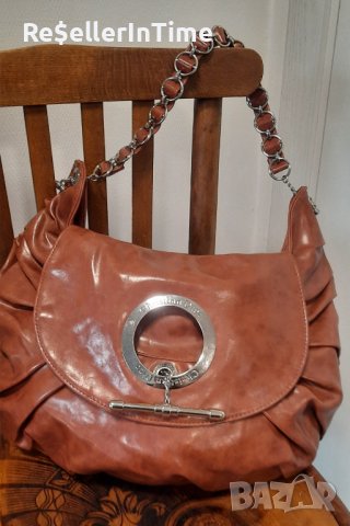 Дамска чанта Christian Dior в кафяво, снимка 1 - Чанти - 43791307