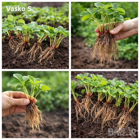 Разсад от ягоди и малини – доказани сортове Предлагаме висококачествен разсад с отлична жизненост и , снимка 2 - Градински цветя и растения - 53454541