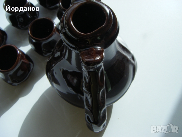 Стар керамичен сервиз, снимка 3 - Антикварни и старинни предмети - 36389840