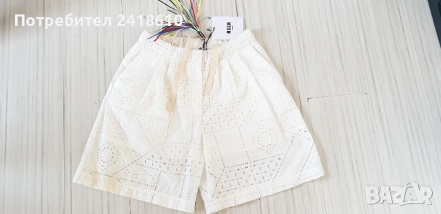 MSGM Milano Italy  Short Womens Size 42 - L ОРИГИНАЛ! Дамски Къси  Панталони!, снимка 8 - Къси панталони и бермуди - 50800326