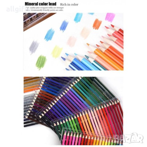 Комплект от 72, 120 и 160 цветни маслени моливи - луксозно решение за художници и любители на рисува, снимка 14 - Рисуване и оцветяване - 43179951