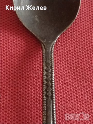 Стара дебело посребрена лъжичка за кафе чай MADE IN USSR за КОЛЕКЦИОНЕРИ 35282, снимка 2 - Други ценни предмети - 43862473
