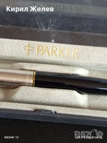 Луксозна химикалка PARKER стара рядка за КОЛЕКЦИЯ ДЕКОРАЦИЯ 50483, снимка 3 - Други ценни предмети - 51757332