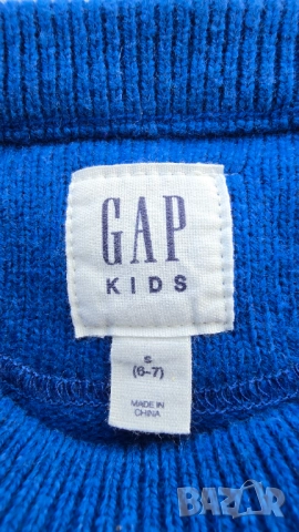 Детски пуловер GAP kids 6-7 години , снимка 4 - Детски пуловери и жилетки - 52293485