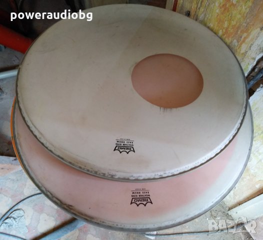 Кожи за барабани Remo Weather Bass Drum - 24 инча, 2 броя, снимка 6 - Ударни инструменти - 27310181