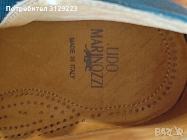 Lido Marinozzi shoes 43, снимка 8 - Официални обувки - 37587184