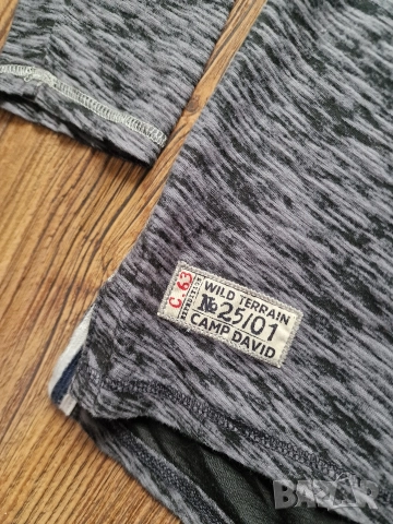 Страхотен мъжки суитчър блуза CAMP DAVID размер 3XL, снимка 8 - Суичъри - 52697662