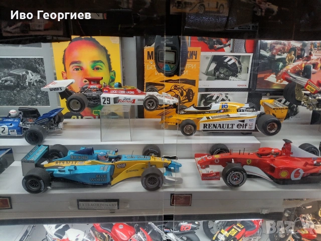 продавам, разменям и купувам макети на F1 болиди, снимка 4 - Колекции - 53400858