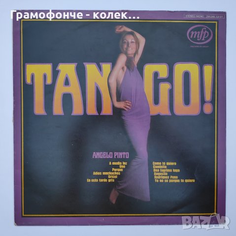 Tango! - Angelo Pinto Y Su Orquesta De Tangos – танго - латино, снимка 1