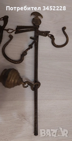 кантар паланца ретро мед и месинг за колекционери , снимка 5 - Антикварни и старинни предмети - 52966591