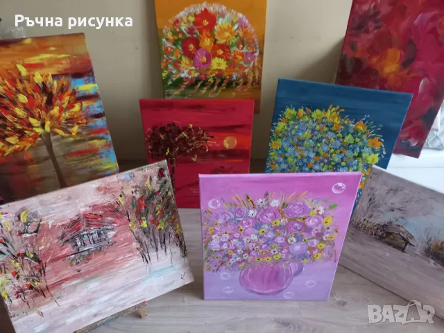 Авторски картини по 100лв за брой ,всякакви теми 
