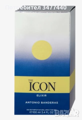 Мъжки парфюм Banderas The icon elixir , снимка 1