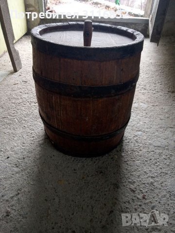 Дъбово буре за декорация , снимка 2 - Декорация за дома - 39263818