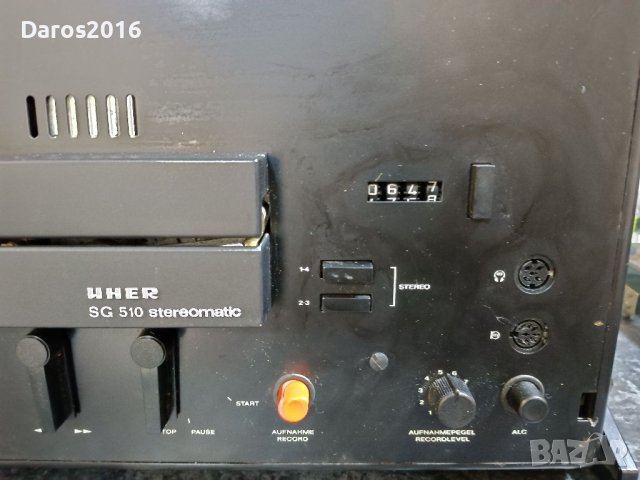 Магнетофон Uher SG 510 stereomatic , снимка 4 - Аудиосистеми - 40445040