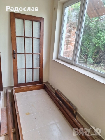 Дървени интериорни врати с каси, снимка 4 - Интериорни врати - 52354150