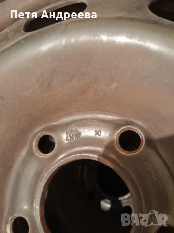 Железни джанти за Опел Астра 15 цола - 4 броя, снимка 8 - Гуми и джанти - 52204022