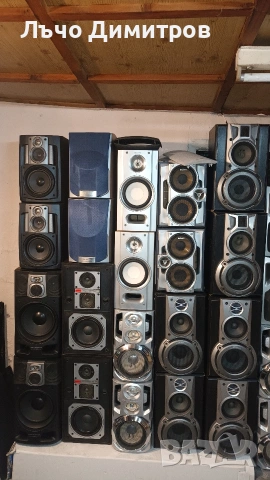 Аудио системи SONY - PANASONIC - AIWA- PHILIPS -JVC - SHARP - TECHNICS , снимка 2 - Аудиосистеми - 51622720