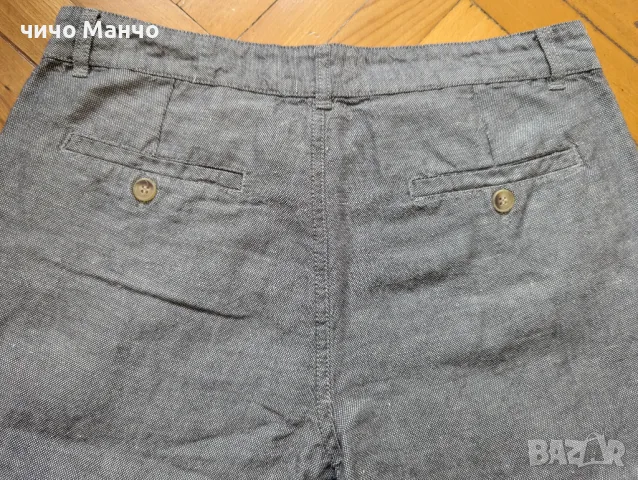 Нов Мъжки панталон W30 лен/памук, снимка 7 - Панталони - 41787767