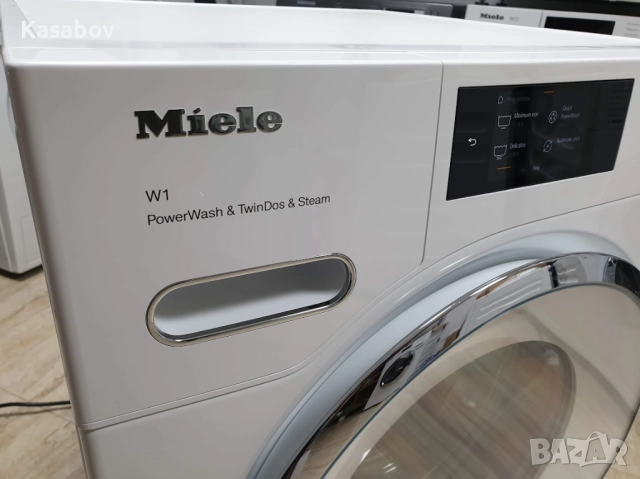 Miele WWR880 WPS - 9кг Пара WiFi TwinDos Пералня Миеле 12м Гаранция, снимка 2 - Перални - 52730155