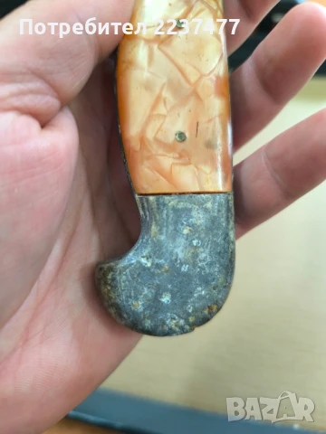 голям соц нож Хан Тервел , снимка 4 - Ножове - 51278237