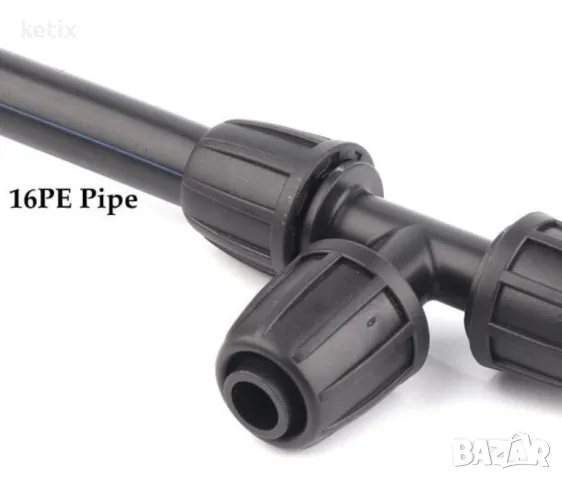 Бърза връзка PE тройник 16, снимка 3 - Други - 49557419