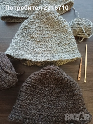 Ръчно Плетени Шапки Нолбайндинг, Ръкавици и Чорапи.