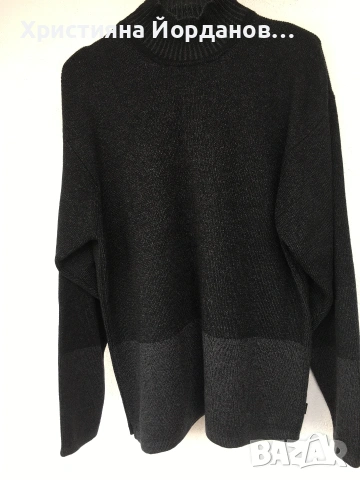 Calvin Klein jeans, 100% мерино пуловер , ХЛ