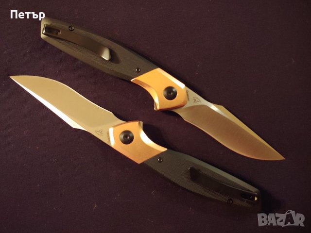 Kizer Grazioso - страхотен флипер с N690, Copper и G10 , снимка 9 - Ножове - 38185924