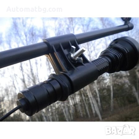 Мощен фенер за лов BL-Q3888, 3 филтъра, 2 батерии, Опция монтаж върху оръжие, снимка 4 - Друга електроника - 27113090