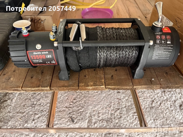Лебедка за джип 13500 lb/6136 кг, снимка 2 - Други инструменти - 52670856