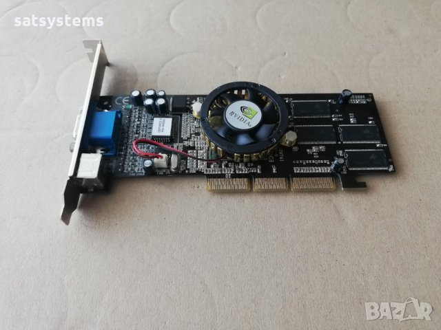 Видео карта NVidia GeForce 4 Manli MX-440SE  64MB SDR 128bit AGP, снимка 5 - Видеокарти - 34906985