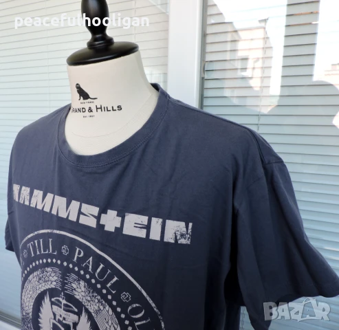 Rammstein мъжка метъл тениска  размер XL , снимка 3 - Тениски - 50837398