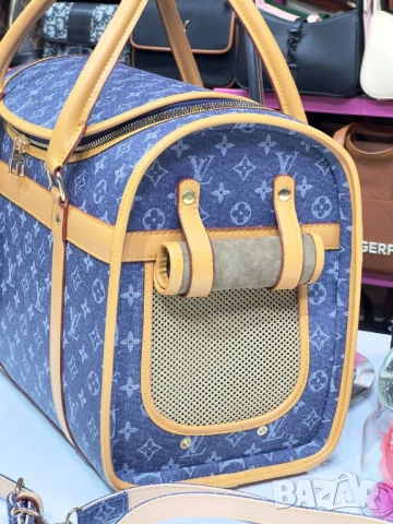 чанта за носене на кучета louis vuitton , снимка 17 - За кучета - 50998554