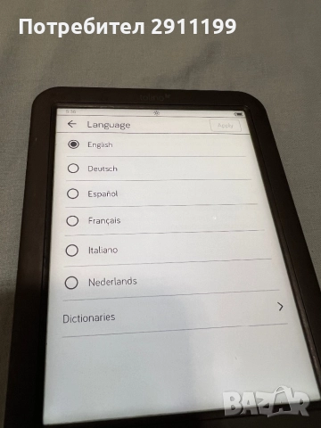 Четец Tolino, снимка 8 - Електронни четци - 52098905