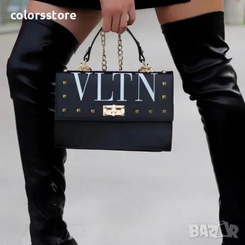 Дамска чанта - черна кожа - VN1-BAG, снимка 2 - Чанти - 47394127