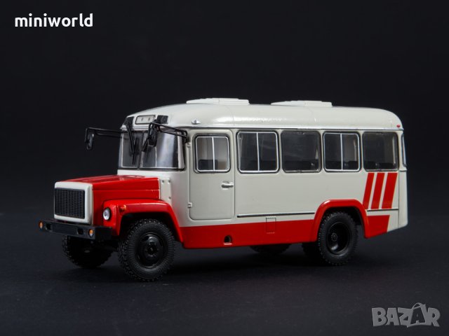 КАвЗ 3976 автобус - мащаб 1:43 на Наши Автобуси моделът е нов в блистер, снимка 4 - Колекции - 32596682