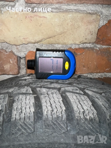 Запазени зимни гуми Nokia WR D4 175/65/14 с железни джанти 4x100 56.1, снимка 7 - Гуми и джанти - 51956302