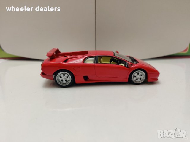 Метална количка Lamborghini Diablo на Universal Hobbies 1:43, снимка 6 - Колекции - 40593463
